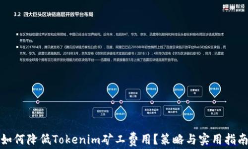 
如何降低Tokenim矿工费用？策略与实用指南