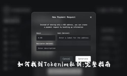 如何找到Tokenim私钥：完整指南