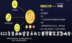 2023年禁止加密货币的公告详解及其影响分析