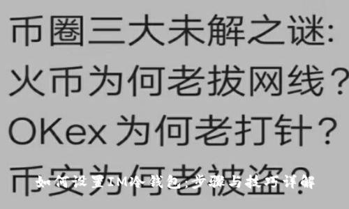 如何设置IM冷钱包:步骤与技巧详解