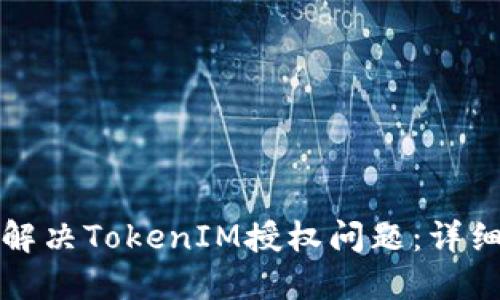如何解决TokenIM授权问题：详细指南