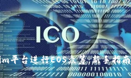 如何通过Tokenim平台进行EOS众筹：新手指南与实战经验分享