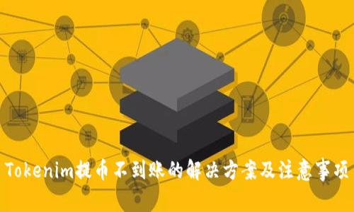 Tokenim提币不到账的解决方案及注意事项